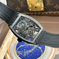 Đồng Hồ Franck Muller Chế Tác Curvex CX Grand Central Mặt Lộ Cơ Bộ Chuyển Động Tourbillon 42x56mm (2)