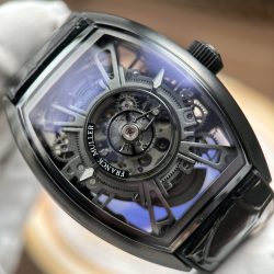 Đồng Hồ Franck Muller Chế Tác Curvex CX Grand Central Mặt Lộ Cơ Bộ Chuyển Động Tourbillon 42x56mm (2)