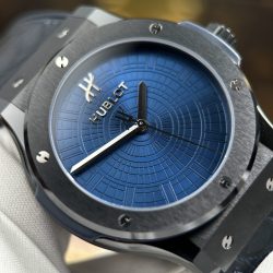 Đồng Hồ Hublot Classic Fusion Boutique Pisa 1940 Edition Replica 11 Dây Cao Su Bọc Da Xưởng JJZ 42mm (2)