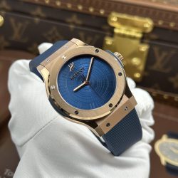 Đồng Hồ Hublot Classic Fusion King Gold Replica 11 Boutique Pisa 1940 Edition Dây Cao Su Xưởng JJZ 42mm (2)