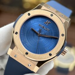 Đồng Hồ Hublot Classic Fusion King Gold Replica 11 Boutique Pisa 1940 Edition Dây Cao Su Xưởng JJZ 42mm (2)