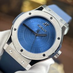 Đồng Hồ Hublot Classic Fusion Titanium Rep 11 Boutique Pisa 1940 Edition Dây Cao Su Xưởng JJZ 42mm (2)