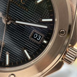 Đồng Hồ IWC Ingenieur Chế Tác Mặt Đen Máy Cơ Thuỵ Sỹ Nhà Máy V7 40mm (2)