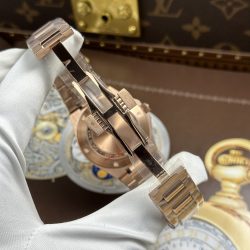 Đồng Hồ IWC Ingenieur Replica 11 Vỏ Mạ Vàng Hồng Máy Cơ Thuỵ Sỹ Xưởng V7 40mm (2)