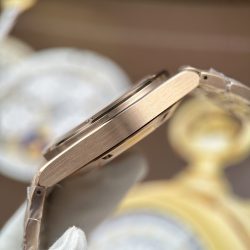 Đồng Hồ IWC Ingenieur Replica 11 Vỏ Mạ Vàng Hồng Máy Cơ Thuỵ Sỹ Xưởng V7 40mm (2)