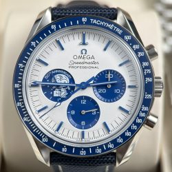 Đồng Hồ Omega Chế Tác Speedmaster Silver Snoopy 50th Anniversary New 2025 42mm (14)