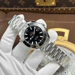 Đồng Hồ Omega Seamaster Planet Ocean 600M Replica 11 Mặt Đen Máy Cơ Thụy Sỹ Nhà Máy VS 39 (2)