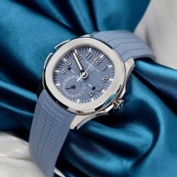 Đồng Hồ Patek Philippe Aquanaut 5164G Chế Tác Màu Xanh Xám Dây Cao Su Xưởng PPF 40 (2)