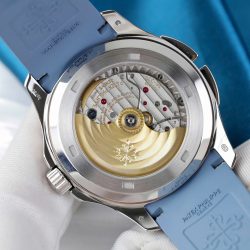Đồng Hồ Patek Philippe Aquanaut 5164G Chế Tác Màu Xanh Xám Dây Cao Su Xưởng PPF 40 (2)