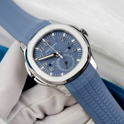 Đồng Hồ Patek Philippe Aquanaut 5164G Chế Tác Màu Xanh Xám Dây Cao Su Xưởng PPF 40 (2)