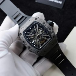 Đồng Hồ Richard Mille RM12-01 Fake 11 Vỏ Carbon Máy Cơ Tự Động 42mm (3)