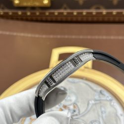 Đồng Hồ Richard Mille RM67-01 Chế Tác Mặt Lộ Cơ Vỏ Đính Full Kim Cương Moissanite 38.7x47 (2)