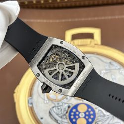 Đồng Hồ Richard Mille RM67-01 Chế Tác Mặt Lộ Cơ Vỏ Đính Full Kim Cương Moissanite 38.7x47 (2)