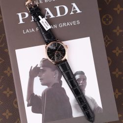 Đồng Hồ Rolex Cellini Dual Time 50525 Chế Tác Mặt Đen Vỏ Bọc Vàng Hồng 18K 39mm (2)