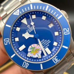 Đồng Hồ Tudor Pelagos Replica 11 Vỏ Titanium Mặt Xanh Dương Nhà Máy ZF 42mm (2)