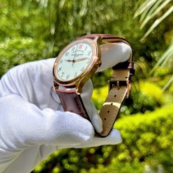 Đồng Hồ Vacheron Constantin Historiques 86122 Replica 11 Mạ Vàng Hồng Mặt Trắng 39mm (2)