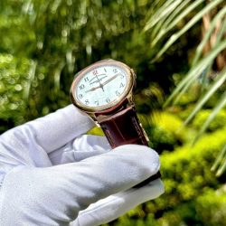 Đồng Hồ Vacheron Constantin Historiques 86122 Replica 11 Mạ Vàng Hồng Mặt Trắng 39mm (2)