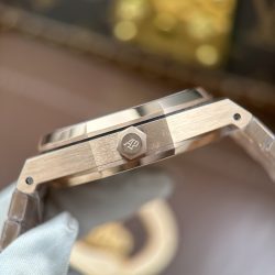 Đồng Hồ Audemars Piguet Rep 11 Royal Oak Selfwinding Flying Tourbillon 26730 Mặt Xanh Khói Vỏ Mạ Vàng Hồng 41mm (2)