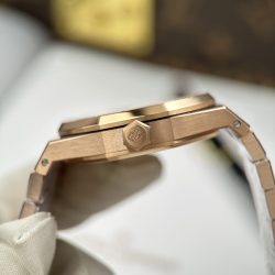 Đồng Hồ Audemars Piguet Royal Oak 15451OR Replica 11 Vỏ Mạ Vàng Hồng Máy Cơ Thuỵ Sỹ 37mm (2)