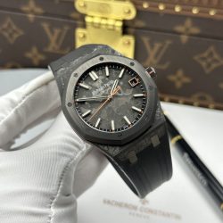 Đồng Hồ Audemars Piguet Royal Oak DiW 15500 Chế Tác Vỏ Carbon Kim Giây Màu Cam 41mm (2)