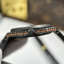 Đồng Hồ Audemars Piguet Royal Oak DiW 15500 Chế Tác Vỏ Carbon Kim Giây Màu Cam 41mm (2)