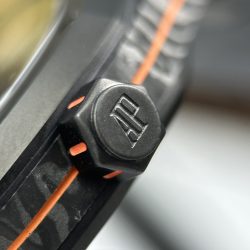 Đồng Hồ Audemars Piguet Royal Oak DiW 15500 Chế Tác Vỏ Carbon Kim Giây Màu Cam 41mm (2)