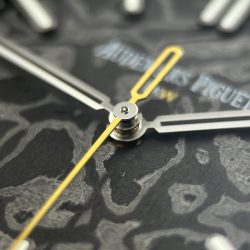 Đồng Hồ Audemars Piguet Royal Oak DiW 15500 Replica 11 Vỏ Carbon Kim Giây Màu Vàng 41mm (2)