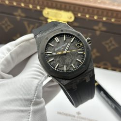 Đồng Hồ Audemars Piguet Royal Oak DiW 15500 Replica 11 Vỏ Carbon Kim Giây Màu Vàng 41mm (2)