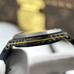 Đồng Hồ Audemars Piguet Royal Oak DiW 15500 Replica 11 Vỏ Carbon Kim Giây Màu Vàng 41mm (2)