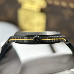 Đồng Hồ Audemars Piguet Royal Oak DiW 15500 Replica 11 Vỏ Carbon Kim Giây Màu Vàng 41mm (2)