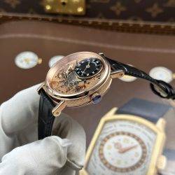 Đồng Hồ Breguet Tradition 7057BR Replica 11 Mặt Hồng Lên Dây Cót Thủ Công Nhà Máy ZF 40mm (2)