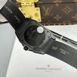 Đồng Hồ Cartier Santos Replica 11 Màu Đen Máy Cơ Tự Động 51.1x41 (2)