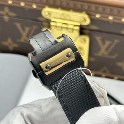 Đồng Hồ Cartier Santos Replica Cao Cấp Mặt Đen Viền Vàng Máy Cơ Tự Động 51.1×41 (2)