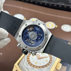 Đồng Hồ Hublot Big Bang Unico Titanium Replica 11 Màu Xanh Dương Máy Cơ Thuỵ Sỹ 42mm (2)