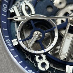 Đồng Hồ Hublot Big Bang Unico Titanium Replica 11 Màu Xanh Dương Máy Cơ Thuỵ Sỹ 42mm (2)