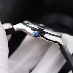 Đồng Hồ Hublot Classic Fusion Màu Xám Chế Tác Đính Kim Cương Moissanite HongKong 38mm (2)