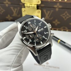 Đồng Hồ IWC Pilot’s Chronograph APXGP IW378009 Replica 11 Mặt Đen Máy Cơ Thuỵ Sỹ 43mm (2)