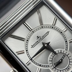 Đồng Hồ Jaeger LeCoultre Rep 11 Master Reverso Tribute Small Seconds 2 Mặt Xám Và Xanh Dương 28 (2)