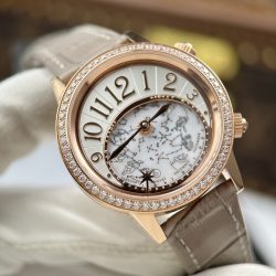 Đồng Hồ Jaeger-Lecoultre Replica 11 Rendez-Vous 3482520 Máy Cơ Thuỵ Sỹ Dây Da 37 (2)