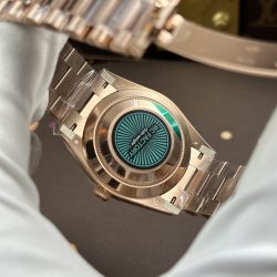 Đồng Hồ Nam Rolex Day-Date Chế Tác Mặt Xanh Lá Cây Bộ Máy Calibre 3255 Nhà Máy RC 40mm (2)