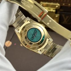 Đồng Hồ Nam Rolex Day-Date Replica 11 Mặt Xanh Lá Bộ Chuyển Động Calibre 3255 Nhà Máy RC 40mm (2)