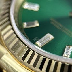 Đồng Hồ Nam Rolex Day-Date Replica 11 Mặt Xanh Lá Bộ Chuyển Động Calibre 3255 Nhà Máy RC 40mm (2)