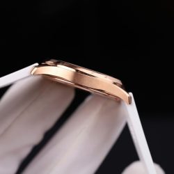 Đồng Hồ Nữ Patek Philippe Aquanaut 5067 Chế Tác Bọc Vàng Thật Viền Đính Moissanite 35 (2)