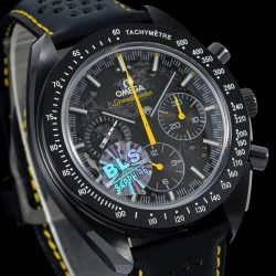 Đồng Hồ Omega Chế Tác Speedmaster Dark Side of the Moon Vỏ Gốm Đen Dây Da 44mm (2)