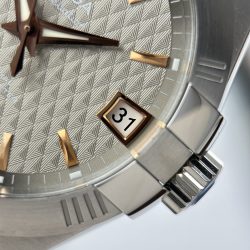 Đồng Hồ Omega Constellation Replica 11 Mặt Xám Máy Cơ Thuỵ Sỹ 38mm (2)