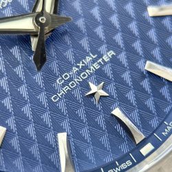 Đồng Hồ Omega Constellation Replica 11 Mặt Xanh Dương Máy Cơ Thuỵ Sỹ 38mm (2)