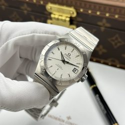 Đồng Hồ Omega Constellation Replica Cao Cấp Mặt Trắng Máy Cơ Thuỵ Sỹ 38mm (12)