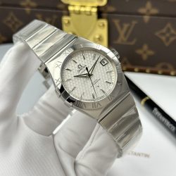 Đồng Hồ Omega Constellation Replica Cao Cấp Mặt Trắng Máy Cơ Thuỵ Sỹ 38mm (12)