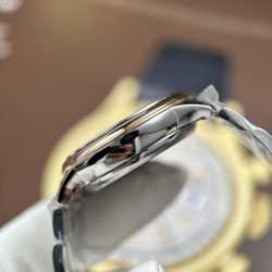 Đồng Hồ Omega De Ville Prestige Rep 11 Nữ Mặt Số Màu Xanh Dương Máy Cơ Thuỵ Sỹ 34mm (2)