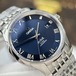 Đồng Hồ Omega Rep Cao Cấp De Ville Co-Axial Chronometer 8500 Mặt Dương Dây Kim Loại 41mm (2)